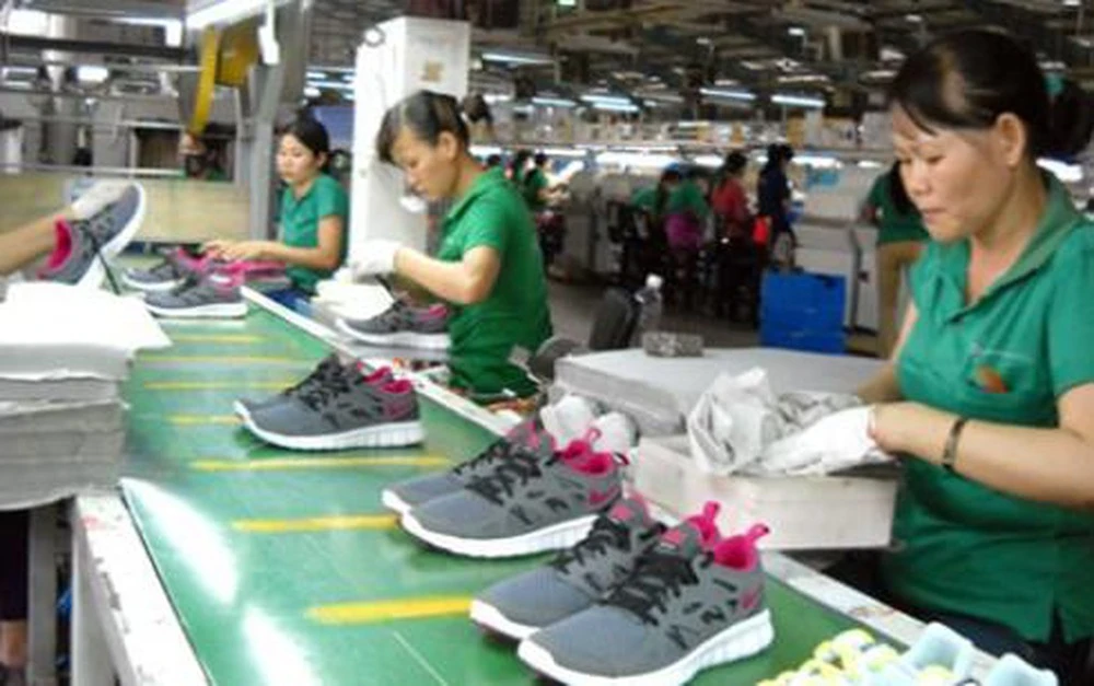 An estimated 40% of Nike processed goods are made in Vietnam.