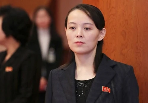 Bà Kim Yo-jong, em gái cả nhà lãnh đạo Triều Tiên Kim Jong-un. Ảnh: Reuters