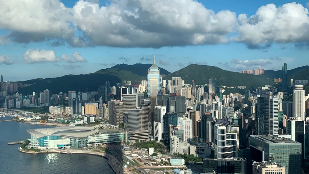 Khu tài chính của Hồng Kông. © Reuters