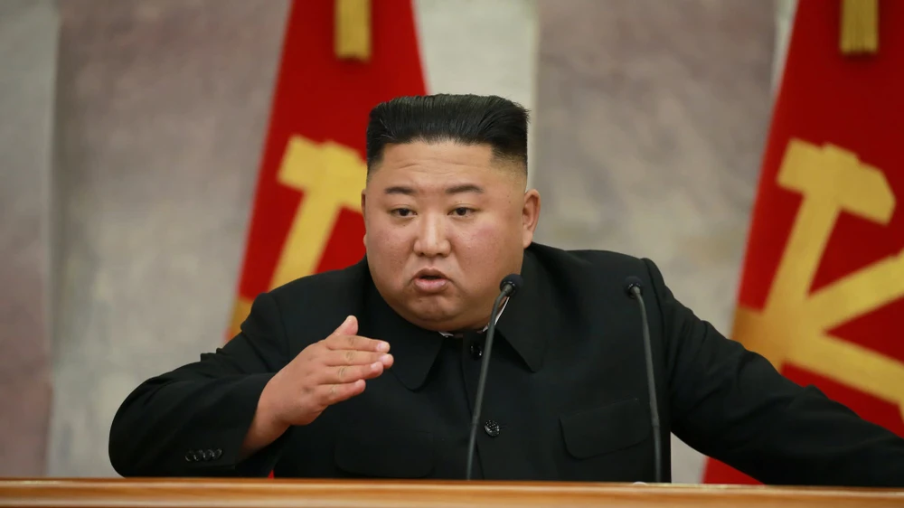 Chủ tịch Triều Tiên Kim Jong Un - Ảnh: Bloomberg