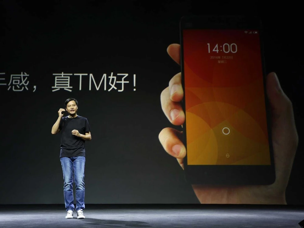  Người sáng lập Xiaomi Lei Jun. Ảnh: REUTERS/Jason Lee
