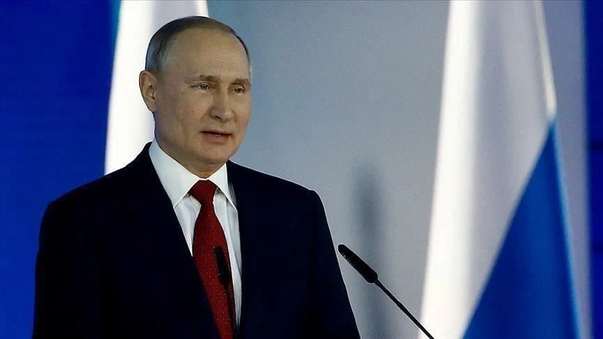 Dự luật giúp Tổng thống đương nhiệm Vladimir Putin tái tranh cử do một số nghị sĩ soạn thảo trong quá trình thực hiện các sửa đổi Hiến pháp Nga đã được đệ trình lên Duma Quốc gia xem xét. (Nguồn: Anadolu)