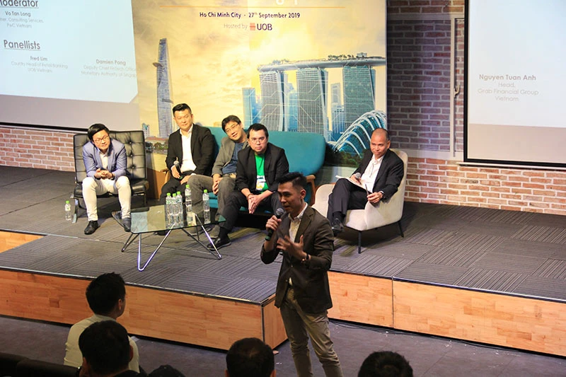 A FinTech event in Vietnam.