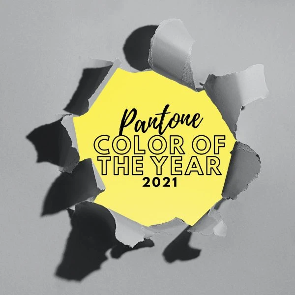 The Pantone Color Institute has just announced the two main colors for 2021, namely, grey and yellow. 