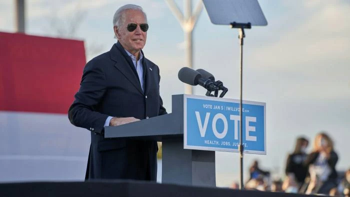 Joe Biden’s legislative agenda and nominees would have a better chance in a Democratic-controlled Senate © The Photo Access