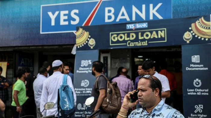 In early March last year, the central bank had to intervene to rescue Yes Bank, one of the country’s largest private lenders © EPA-EFE