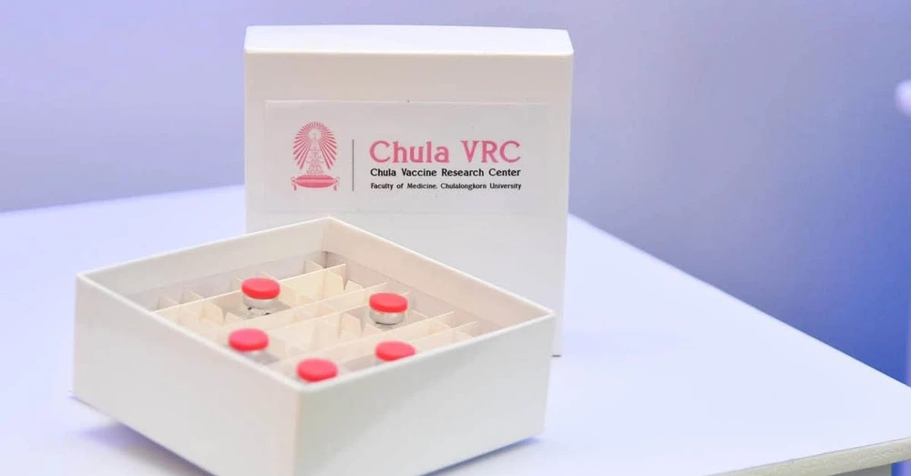 Vaccine ngừa COVID-19 ChulaCov19 do Thái Lan tự phát triển. Ảnh: thestandard.co