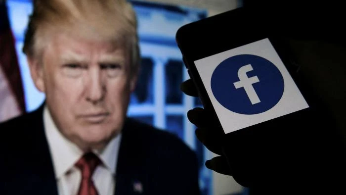 Facebook barred Donald Trump from its platform for voicing support for the US Capitol rioters on January 6. The ban will only be lifted if the company feels ‘the risk to public safety has receded’ © AFP via Getty Images