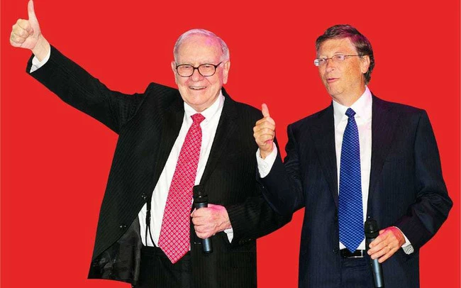 Tỷ phú Warren Buffett (trái) và Bill Gates sẽ xây dựng lò phản ứng hạt nhân thế hệ mới. (Ảnh: Insider)