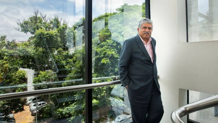 Nandan Nilekani, co-founder and chair of Infosys, has worked with Indian authorities on digital policy, including the Aadhaar biometric identity programme © @Jyothy Karat,2018.All rights reserved