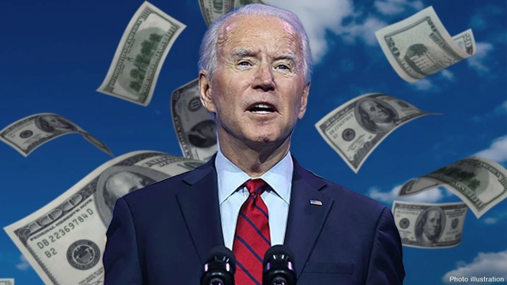 Mick Mulvaney nhấn mạnh kế hoạch của Biden sẽ dẫn đến việc vay tiền mãi mãi và đánh thuế trên người giàu. Nguồn ảnh: Fox News.