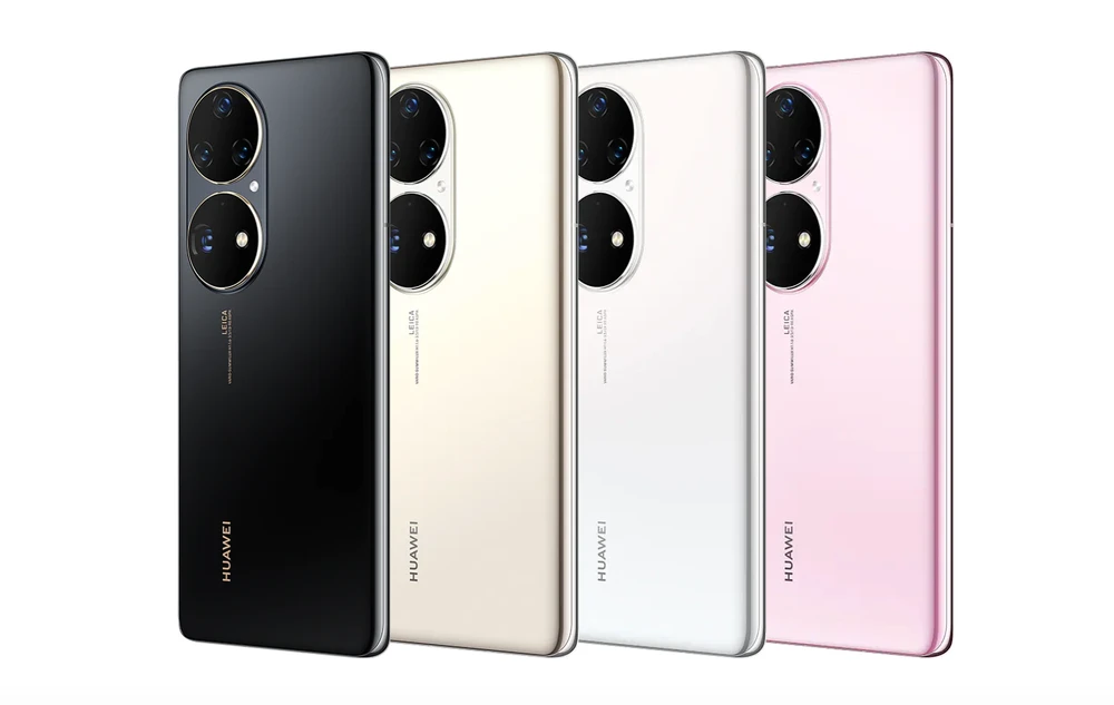  Mẫu Huawei P50 Pro được sản xuất với bốn màu. Ảnh: Huawei