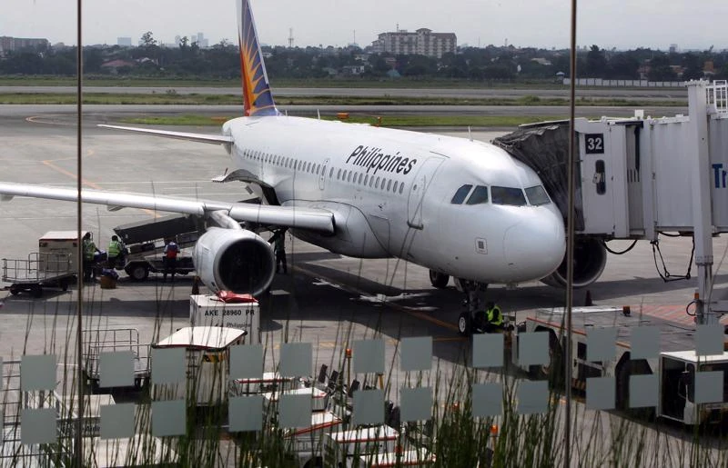 Một máy bay của Philippines Airlines - Ảnh: Bloomberg.