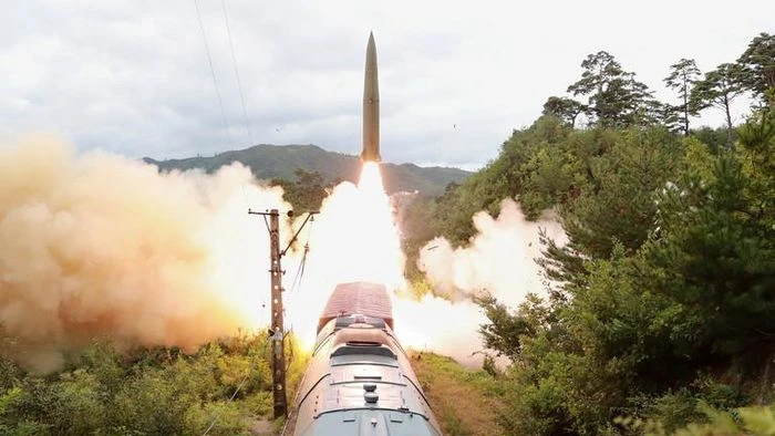 Hình ảnh vệ vụ thử mới nhất của Triều Tiên. Ảnh: KCNA