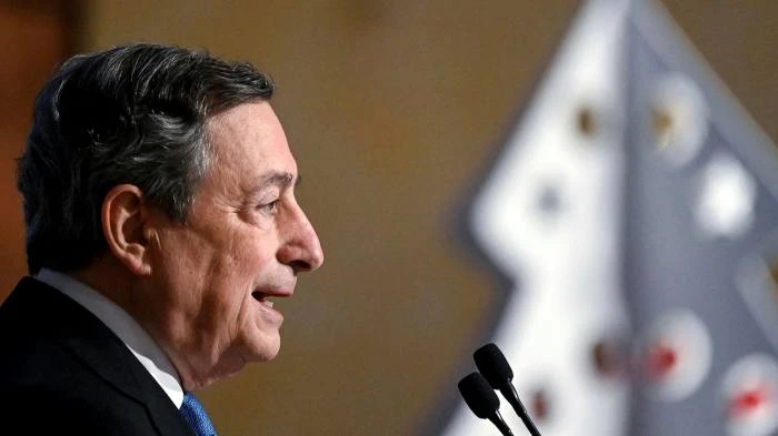 Mario Draghi. © ANSA/AFP via Getty Images