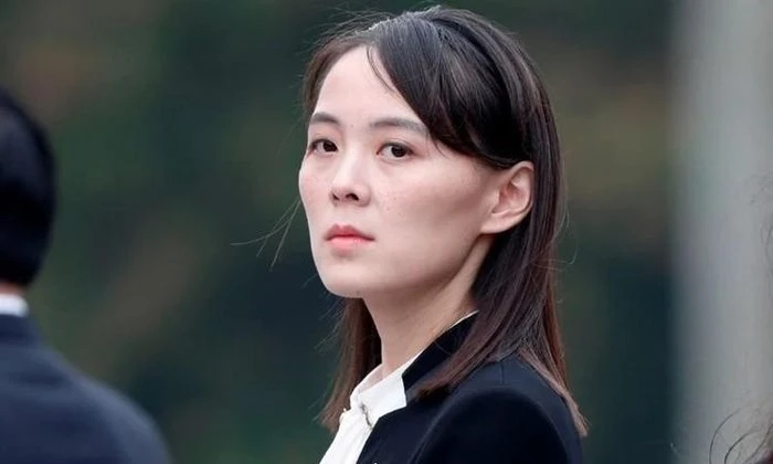 Em gái của Nhà lãnh đạo Triều Tiên Kim Jong-un, bà Kim Yo Jong. (Nguồn: AP)