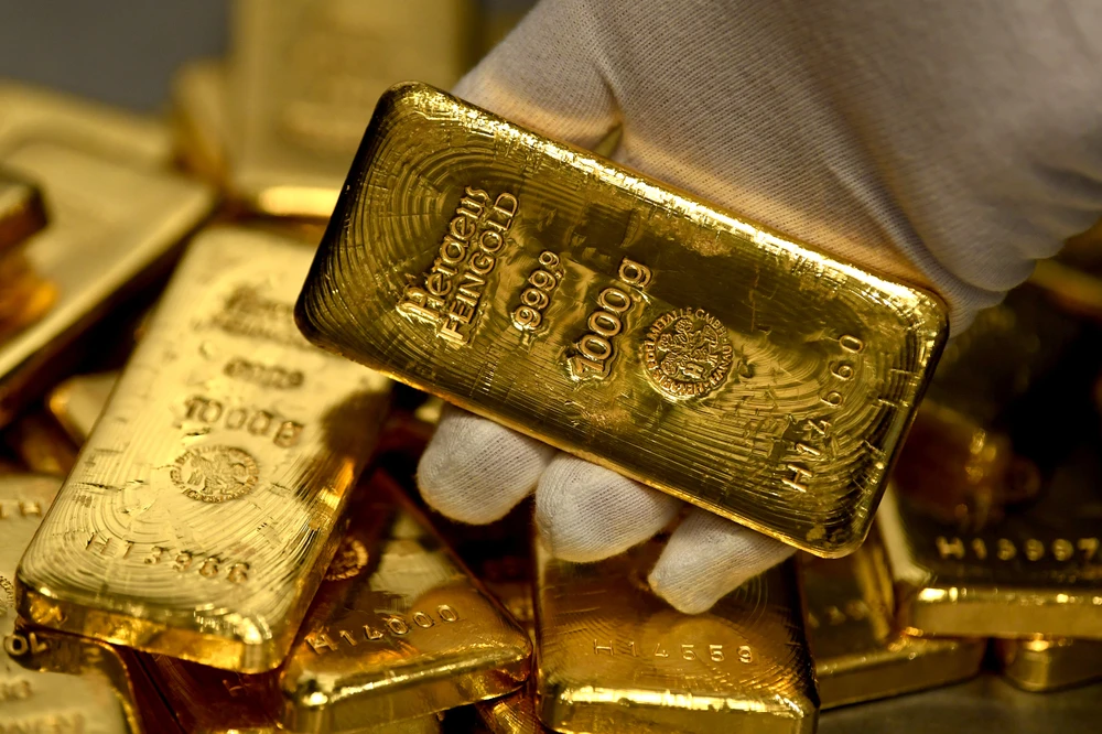Giá vàng 4/5: 58,9 triệu đồng/lượng, vàng tăng cao hơn sau khi Fed phát tín hiệu ngừng nâng lãi suất