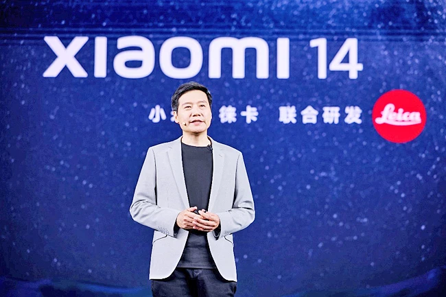 Người sáng lập và chủ tịch của Xiaomi Lei Jun. ẢNH: China Daily