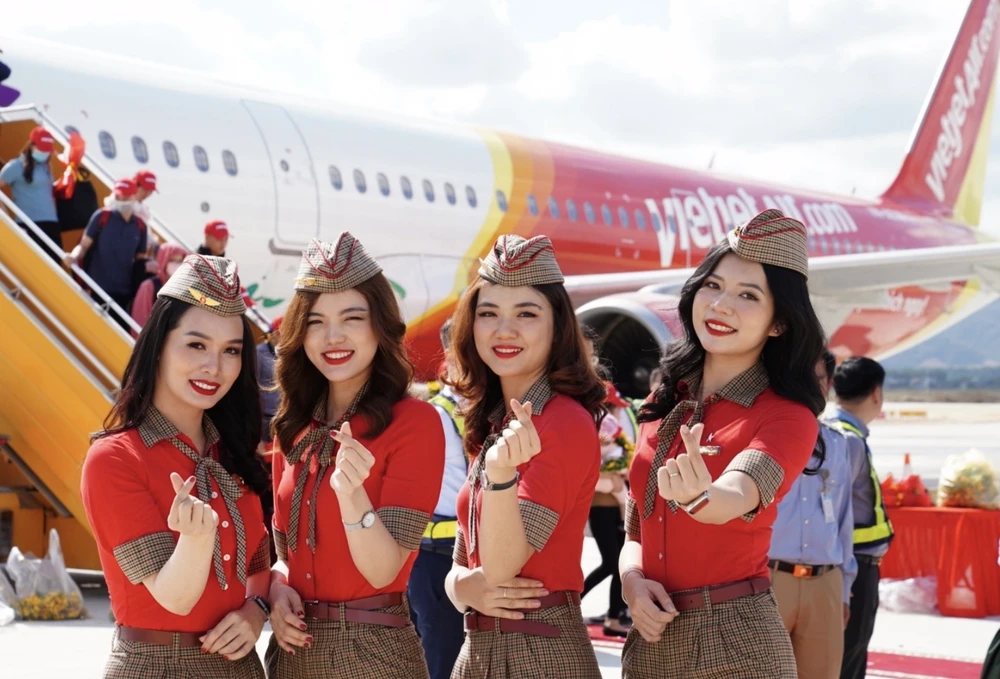 Vietjet's Ho Chi Minh City - Dien Bien route has officially been inaugurated