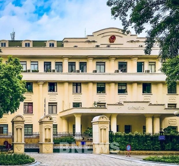 Headquarters of the Ministry of Industry and Trade in Hanoi. (Photo: VNA)