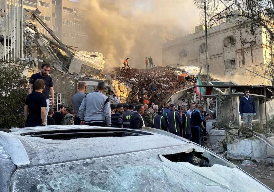Israel dội bom Đại sứ quán Iran ở Syria