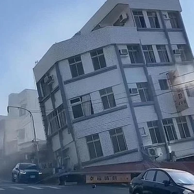 Video khoảnh khắc các tòa nhà nghiêng ngả trong động đất 7,2 độ richter ở Đài Loan 