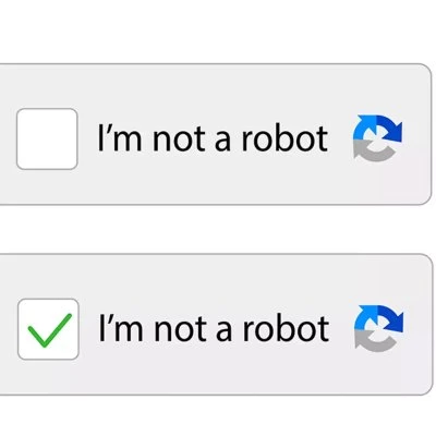 Điều gì xảy ra khi chúng ta chọn vào ô 'Tôi không phải là robot'? 