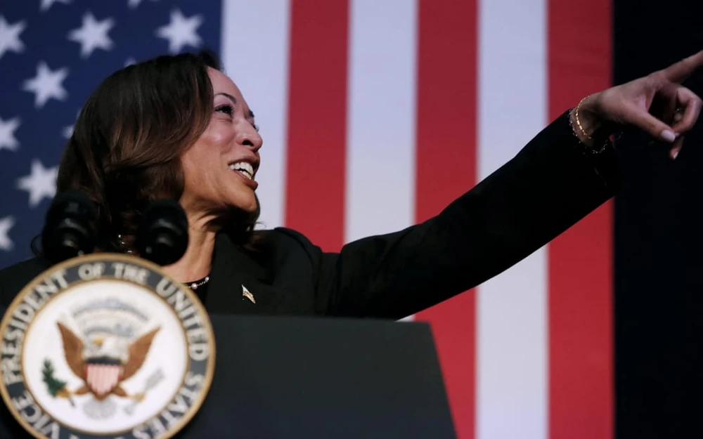 Phó Tổng thống Hoa Kỳ Kamala Harris. Ảnh: AFP / Chris Dumond