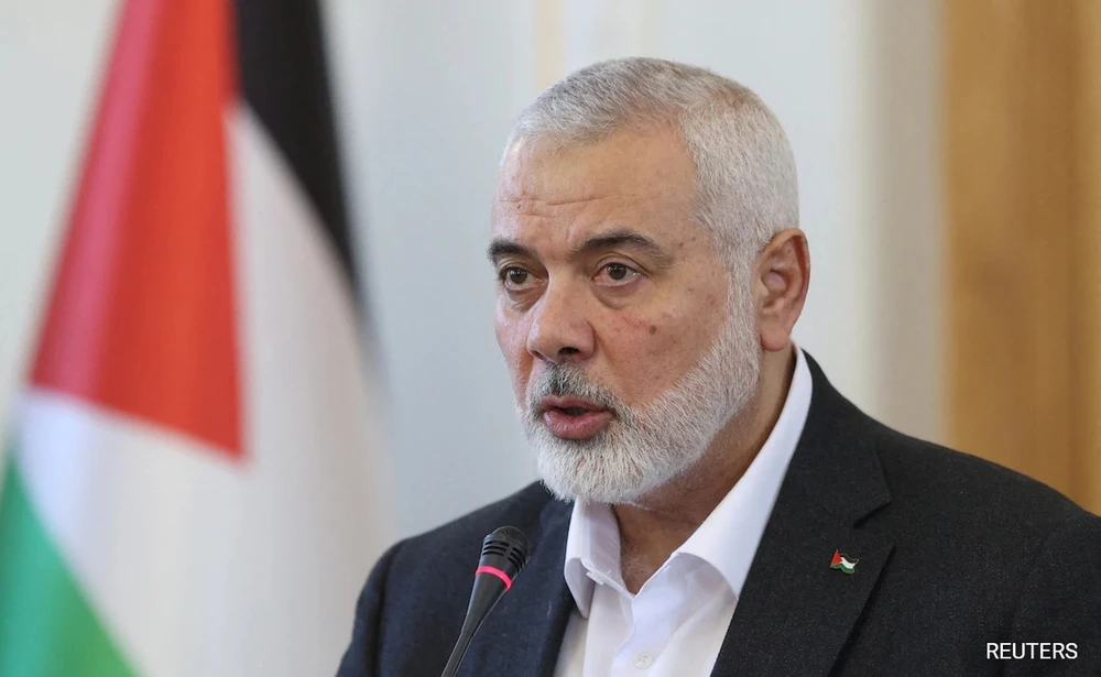 Thủ lĩnh Hamas Ismail Haniyeh. @Reuters