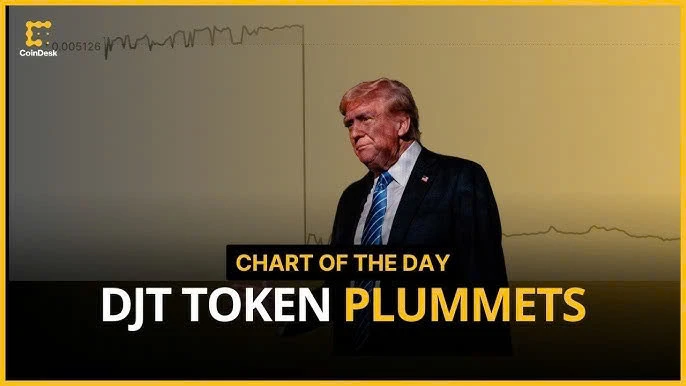 Token DJT theo chủ đề Trump giảm 90%