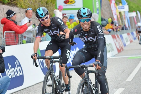 Bộ đôi Geraint Thomas và Mikel Landa được kỳ vọng sẽ làm nên chuyện ở Giro năm nay.