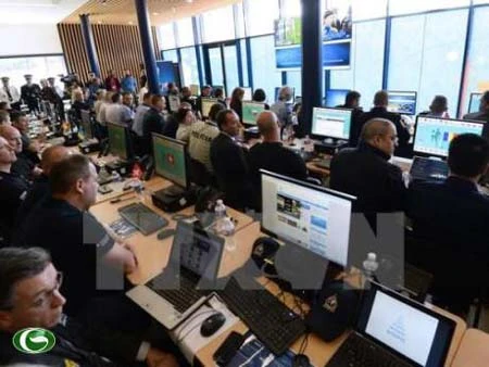 Europol phối hợp với các nước điều tra vụ tấn công mạng toàn cầu. Ảnh minh họa: AFP/TTXVN
