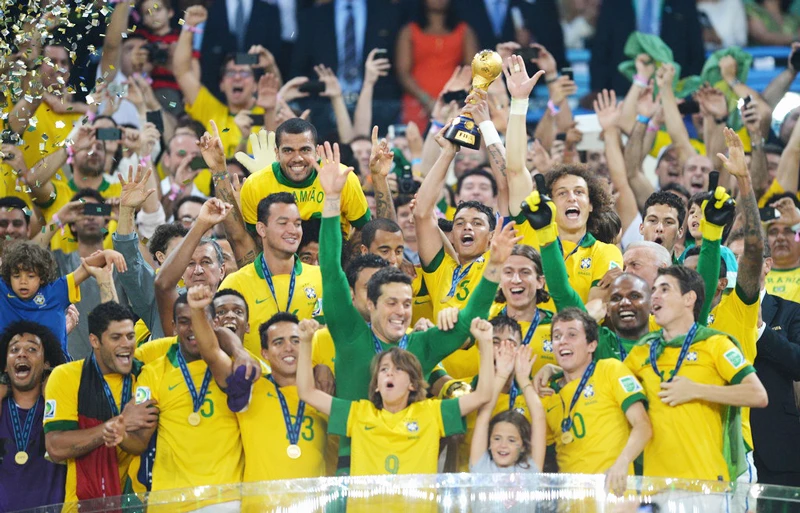 Với 4 chức vô địch, Brazil thực sự là “Vua trong các vị vua” tại Confederations Cup.