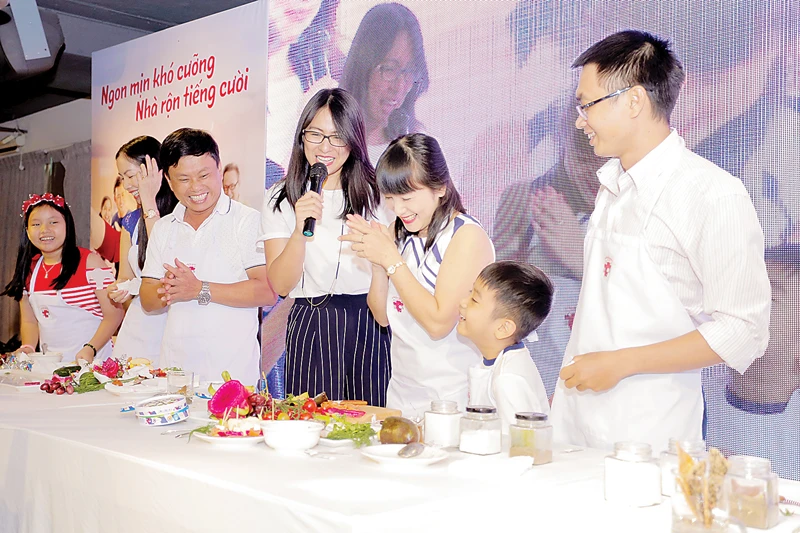 Phô mai Con bò cười tổ chức sự kiện gắn kết gia đình Việt 