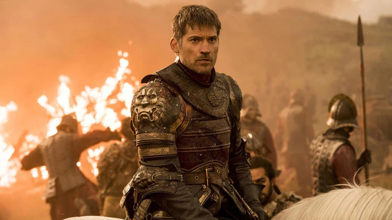 Nikolaj Coster-Waldau vai Jaime Lannister trong một tập "Game of Thrones" (Trò chơi vương quyền) phát sóng ngày 6-8-2017. Ảnh: AP