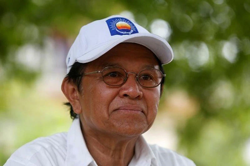 Thủ lĩnh CNRP Kem Sokha. Ảnh: Reuters.