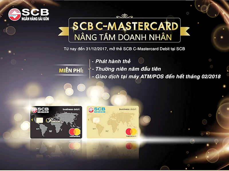 SCB C-Mastercard - Nâng tầm doanh nhân