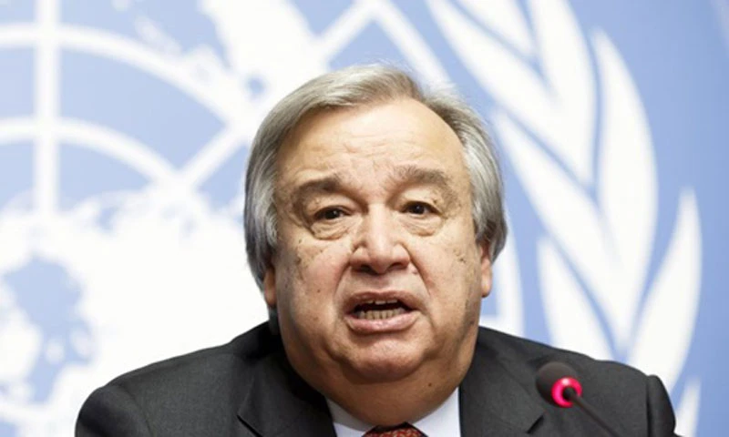 Tổng thư ký Liên Hợp Quốc António Guterres. Ảnh: AP