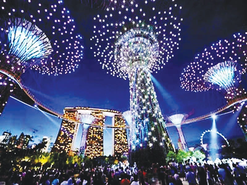 Lượng du khách đến Singapore tăng mạnh 