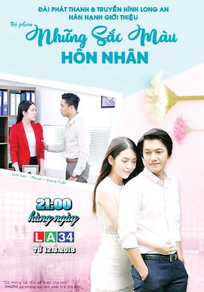 “Những sắc màu hôn nhân” - phim Việt 21 giờ trên LA34