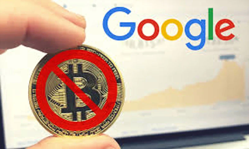Google cấm mọi quảng cáo các loại tiền điện tử 