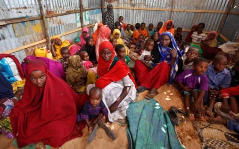 Nạn đói hoành hành Somalia. (Nguồn: Telegraph)