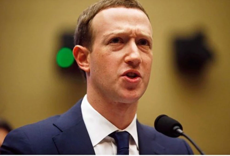 CEO Facebook Mark Zuckerberg tại buổi điều trần trước Hạ viện. (Nguồn: Reuters)