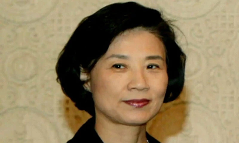 Bà Lee Myung-hee, vợ chủ tịch hãng Korean Air. Ảnh: Yonhap.