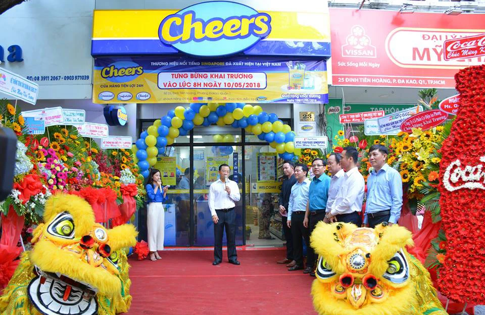 Saigon Co.op khai trương chuỗi cửa hàng tiện lợi Cheers