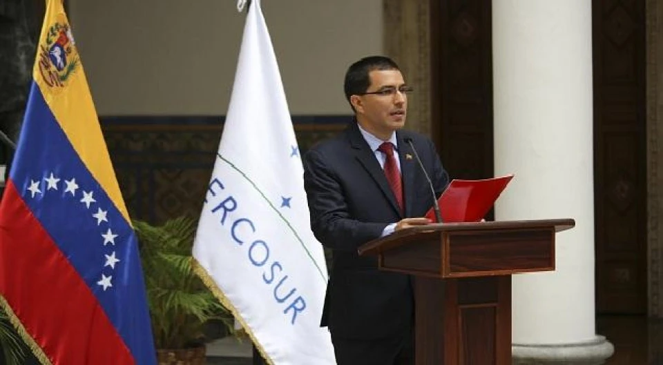Ngoại trưởng Venezuela Jorge Arreaza. (Nguồn: Entorno Inteligente)