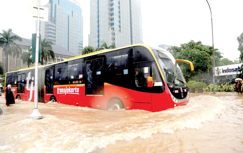 Lụt lội ở Jakarta