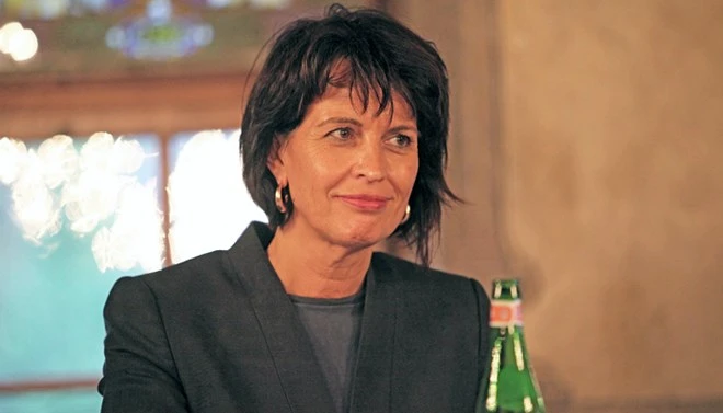 Bộ trưởng Viễn thông Thụy Sĩ, bà Doris Leuthard. (Nguồn: Dailypost)