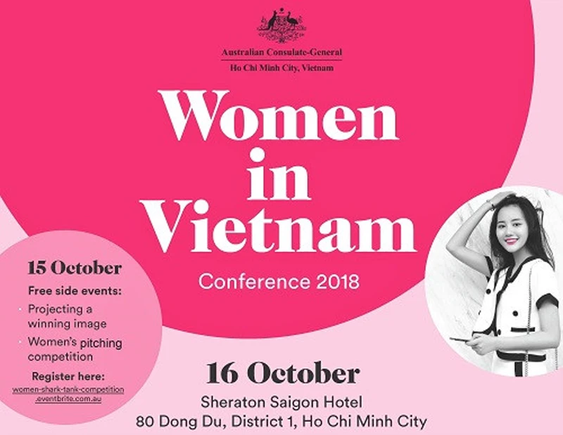 Tổng Lãnh sự quán Australia tổ chức Hội nghị Phụ nữ Việt Nam 2018