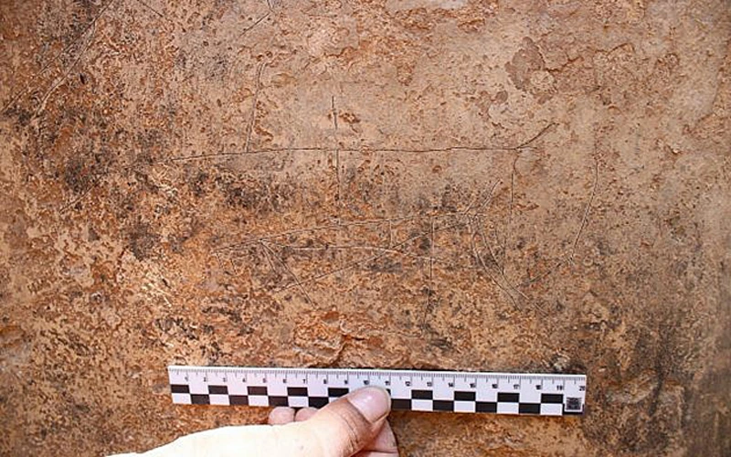 Israel phát hiện nhiều hình chạm khắc 2.000 năm tuổi